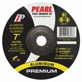 Pearl Premium DC Grinding Wheel For Aluminum 7 x 1/4 x 7/8 AL24M T-27 DA7020